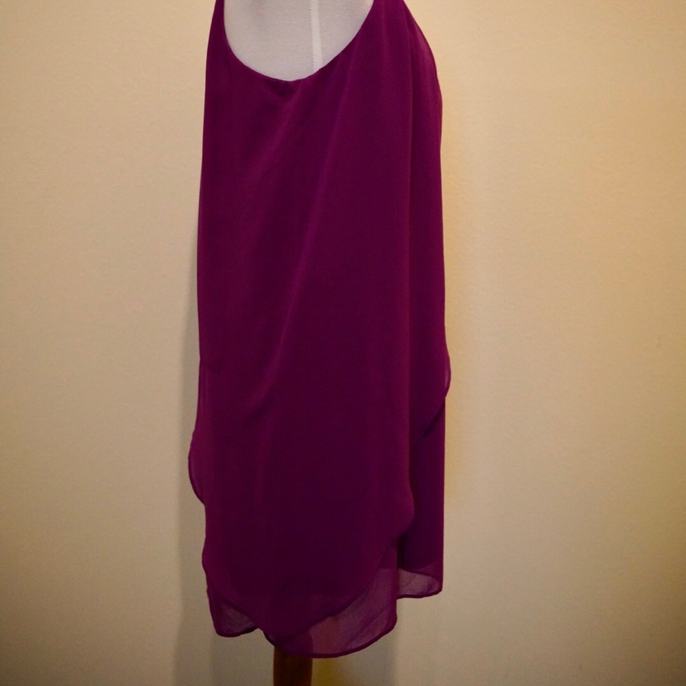 Purple Flowy Dress - Picture 7 of 11